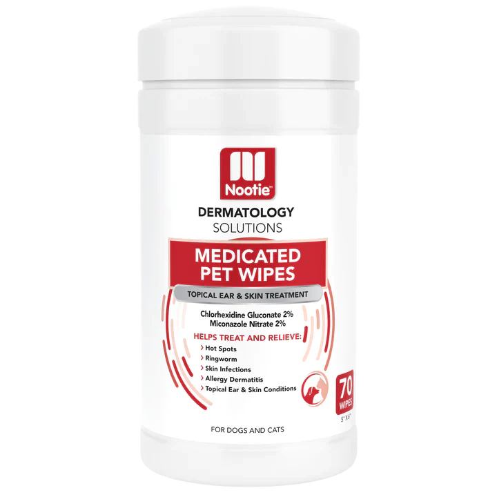 ANTIMICROBIAL MEDICATED WIPES ANTIFUNGAL & ANTIBACTERIAL