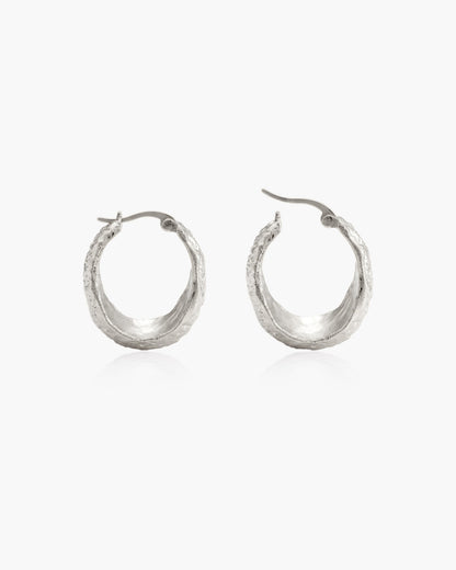Osiris Earrings in Silver