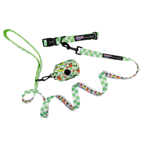 Dog Collar Three Piece Bundle - The Powerpuff Girls™ (Green)