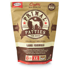 Primal Raw Patties for Dogs