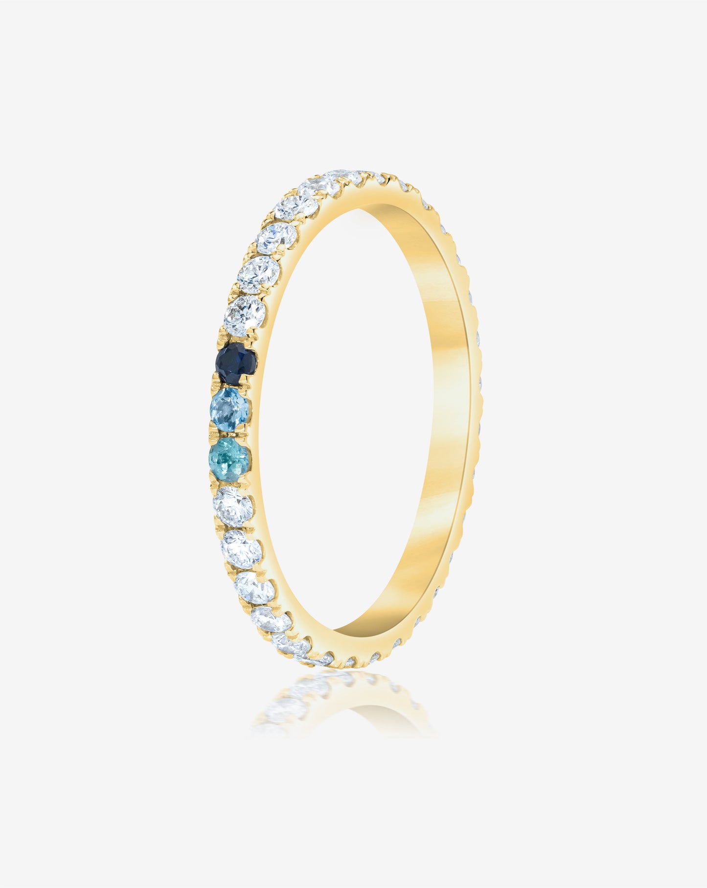 1.9 mm Personalized Perfect Pavé Diamond Ring