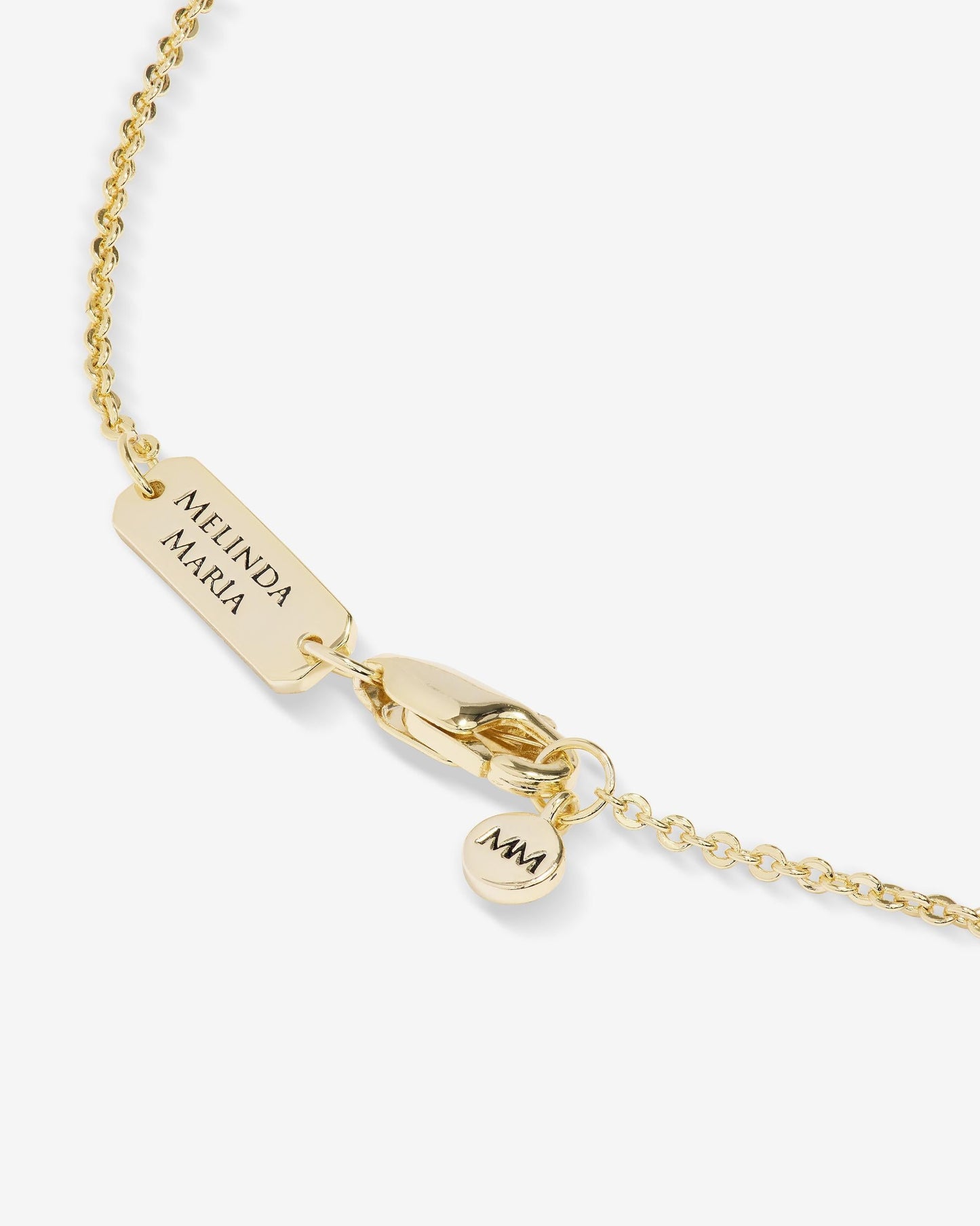 Hello Gorgeous! Necklace - Gold|White Diamondettes