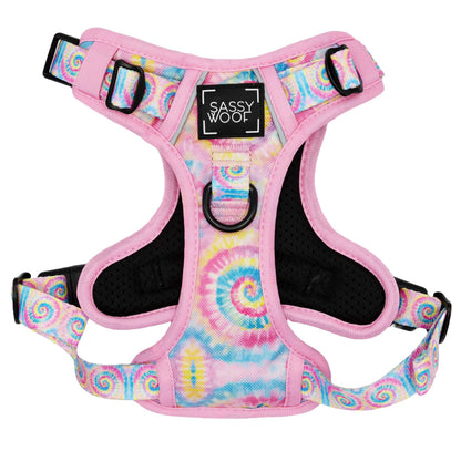 Dog Step-in Harness - Good Vibes