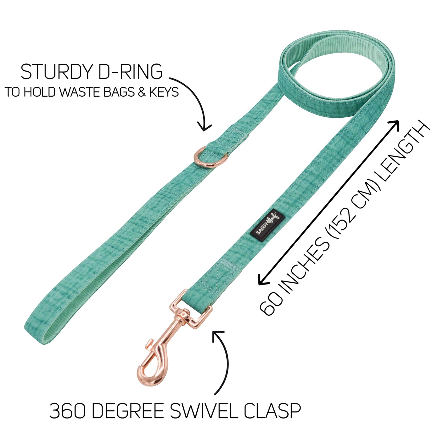 Dog Collar Three Piece Bundle - Wag Your Teal