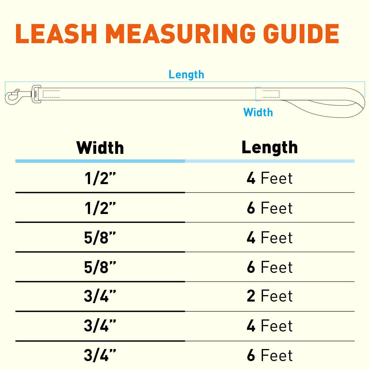 Dogline - Biothane Waterproof Leash