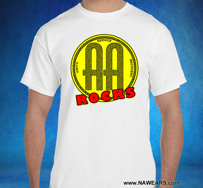 AA ROCKS AA dtg Tee