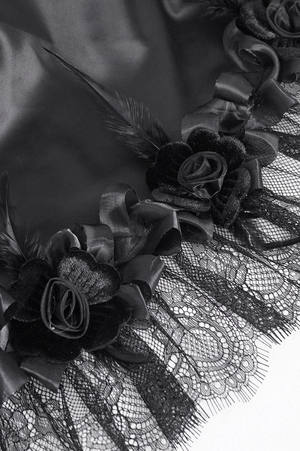 Antoinette Gothic Bustle Skirt with Train