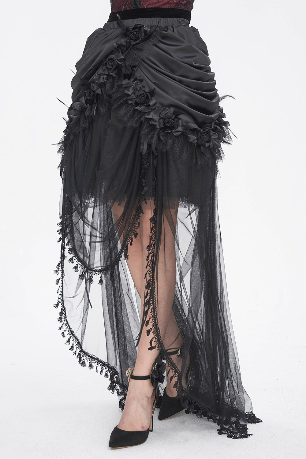 Antoinette Gothic Bustle Skirt with Train