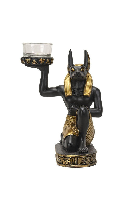 Anubis Candle Holder