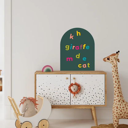 Arch Magnetic Mini Wall Decal - Multiple Colors