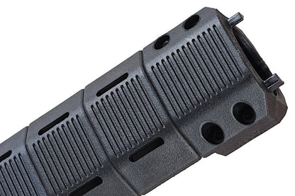 ARES M4 Frontsæt sort 205 mm set fra siden