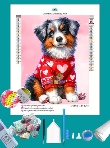 Australian Shepherd Diamond Painting