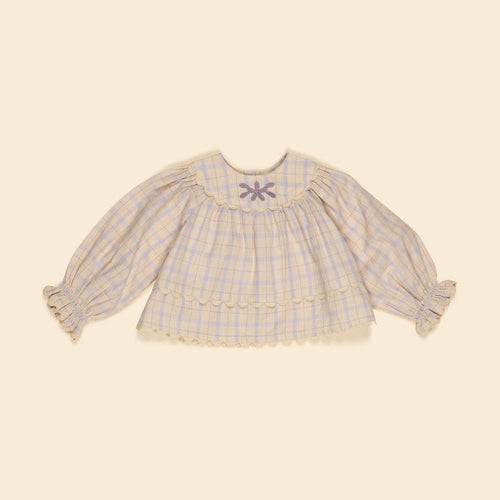 Baby Lola Blouse in Camp Check
