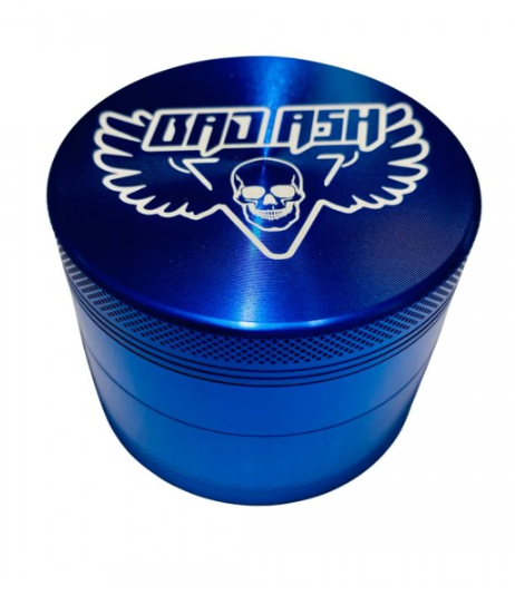 Bad Ash Herb Grinder – 4-Piece Durable Aluminum Grinder with Sharp Teeth for Smooth and Consistent Grinding