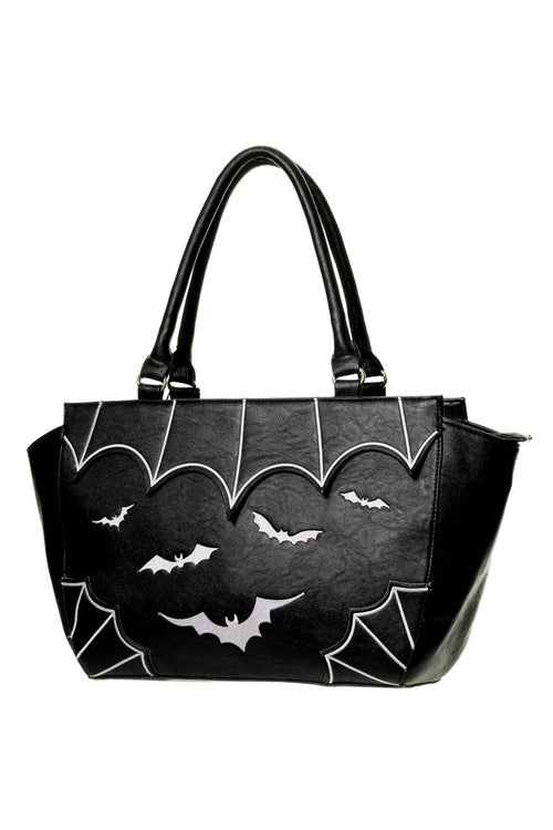 Bats Handbag [BLACK/WHITE]