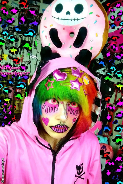 BBK Frill Hoodie [PINK]
