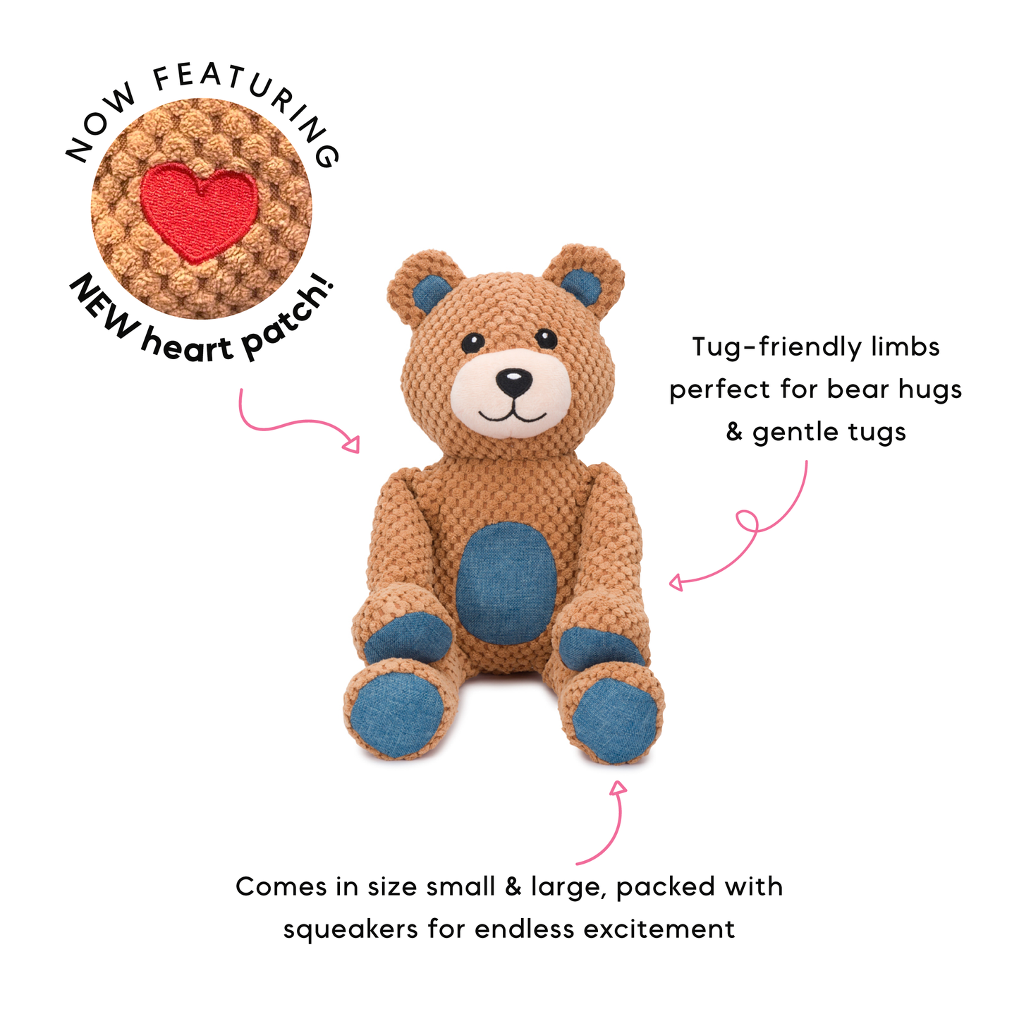 fabdog - Floppy Teddy Bear