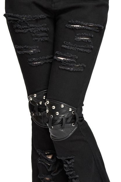 Bellatrix Strange Shredded Bell Bottoms