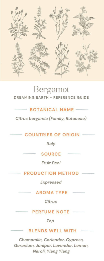 Bergamot Organic Essential Oil - Dreaming Earth Inc