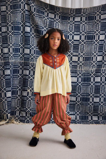 Betina Top in Raffia