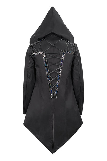 Black Butcher Pierced Coat