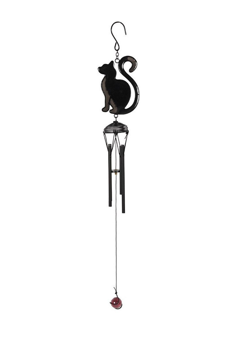Black Cat Wind Chime