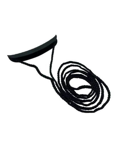 Black Polyester 110" Rope with Handle