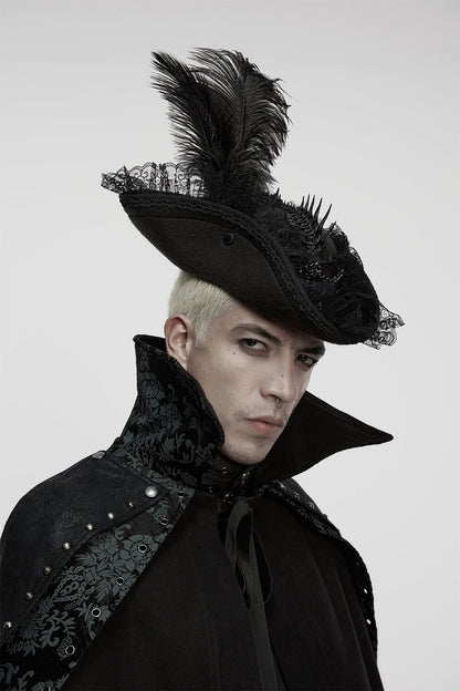 Beast Bones Gothic Pirate Hat