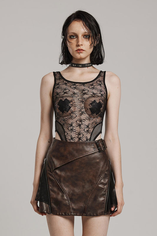 Black Window Bodysuit