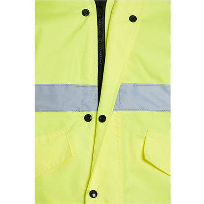 Blackrock Yellow Padded Waterproof Hi Vis Jacket