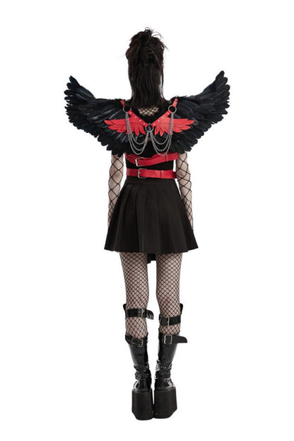 Blood Birdwings Harness [Black/Red]