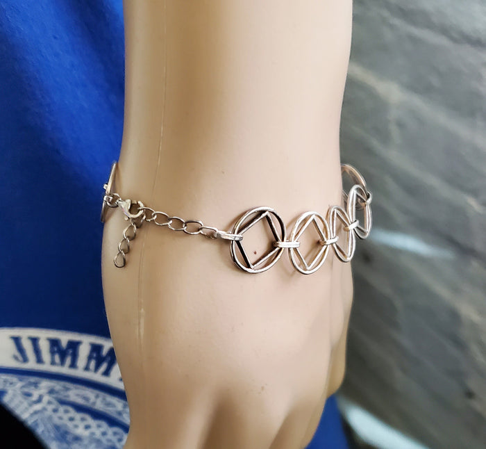 Bracelet #2 - 8 Inch NA Service Symbol Bacelet