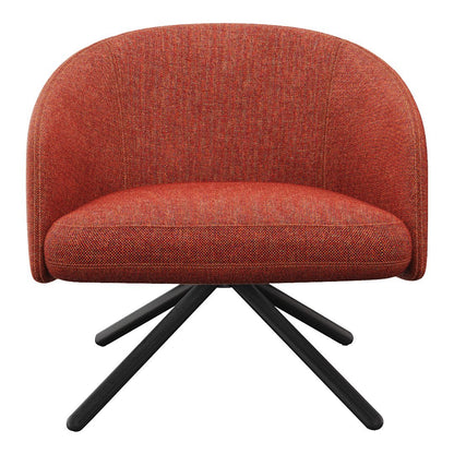 Bonny Lounge Chair - Swivel Wood Base
