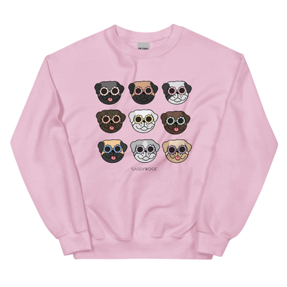Sweatshirt - Pugs