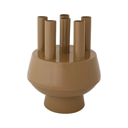 Camel Multi-Stem Vase