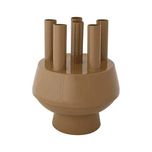Camel Multi-Stem Vase
