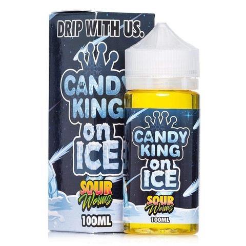 High Quality Vape Juice: Candy King on Ice E-Juice, Refreshing Menthol and Sweet Candy Flavor, Icy Sweet, Classic Candy, Cool Menthol, Premium Formulation, Smooth Vaping, Multiple Nicotine Levels, Various Strengths, Compatible with Sub-Ohm Tanks, E-Cigarettes, Cooling Vape.