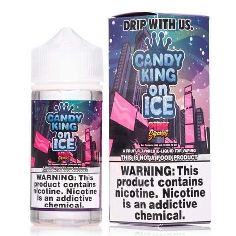 Sub Ohm Ejuice: Candy King on Ice, Menthol Candy Flavor, Icy Sweet, Classic Candy, Cool Menthol Finish, Premium High-Quality, Smooth Vaping, Multiple Nicotine Levels, Various Strengths, Compatible with Sub-Ohm Tanks, E-Cigarettes, Refreshing Cooling Vape.