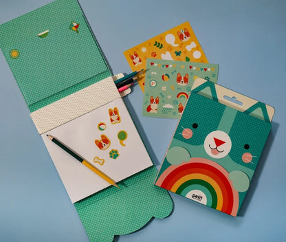 Carry-Along Kitten Sketch Kit