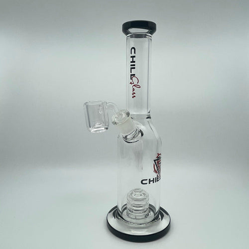 Chill Glass Barrel Inline Tube – 10” Rig with Banger for Smooth Hits: Inline Perc, Effective Diffusion, Clean Flavorful Hits, Premium Glass, Durable High-Quality Materials, Complete Kit, Includes Banger, Concentrate Sessions, Sleek Design, Compact and Stylish, Perfect for Daily Use, Reliable Performance, Minimal Maintenance.
