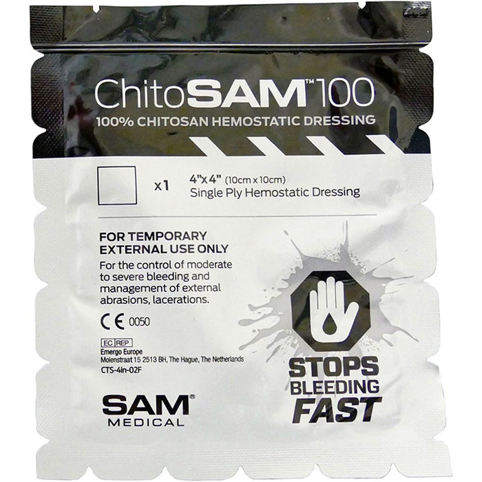 Chito-SAM 100 Patch Haemostatic Dressing (10 x 10cm)