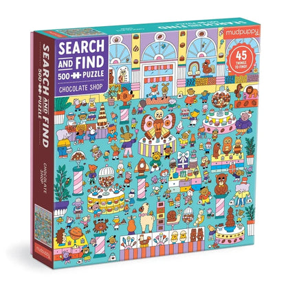 Chocolate Shop Search & Find Puzzle | 500 Piece Puzzle
