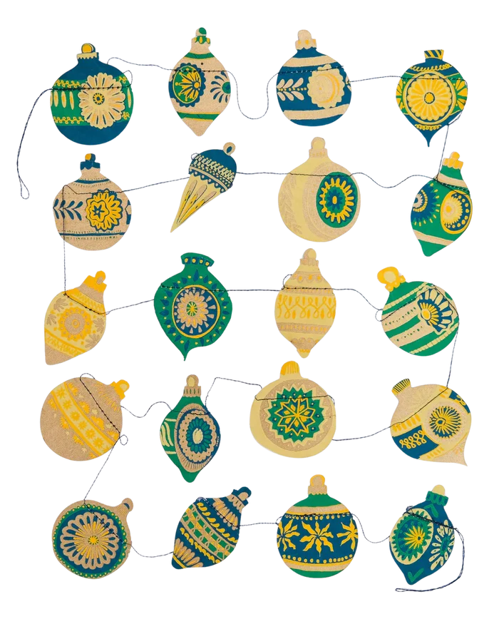 Christmas Ornaments Garland