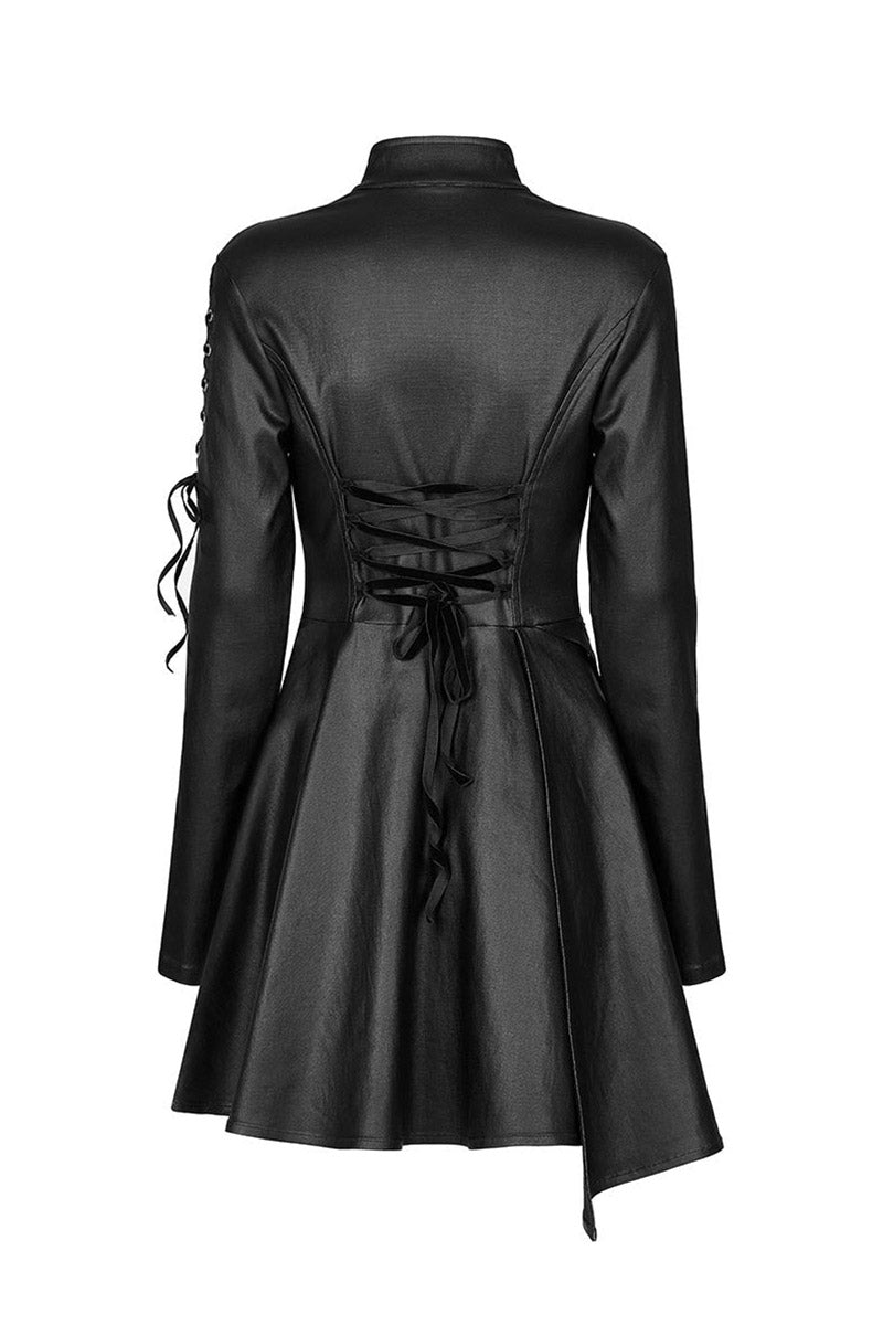 Club Creepture Leather Dress