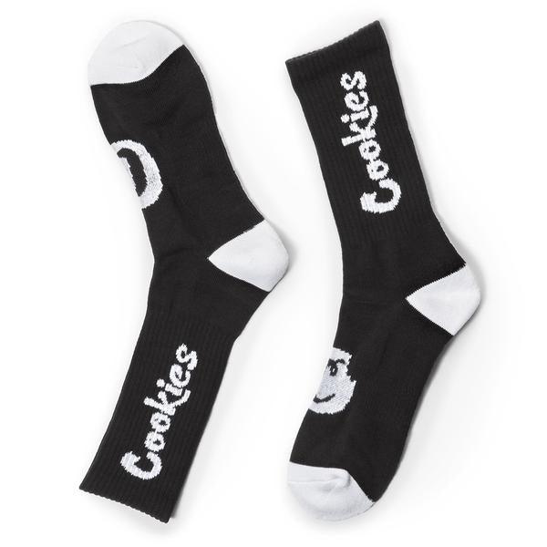 Cookies Logo Socks: Stylish and Comfortable Apparel, Iconic Branding, High-Quality Fabric, Unisex Fit, Durable Stitching, Perfect Gift, Everyday Wear
