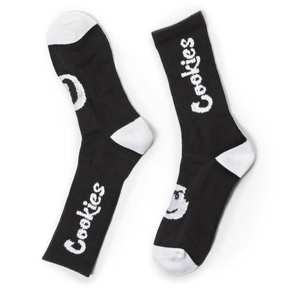 Cookies Logo Socks: Stylish and Comfortable Apparel, Iconic Branding, High-Quality Fabric, Unisex Fit, Durable Stitching, Perfect Gift, Everyday Wear