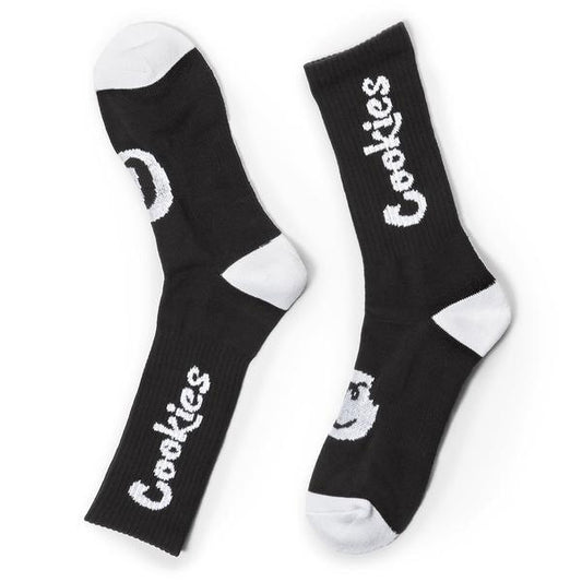 Cookies Logo Socks: Stylish and Comfortable Apparel, Iconic Branding, High-Quality Fabric, Unisex Fit, Durable Stitching, Perfect Gift, Everyday Wear