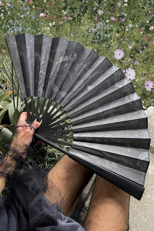 Cottage Core Hand Held Fan