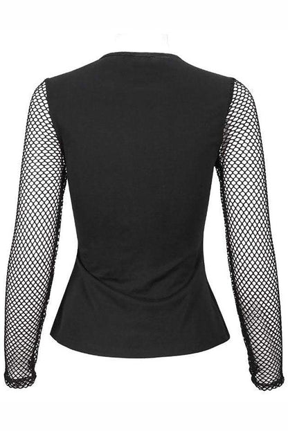 Daily Ritual Fishnet Top