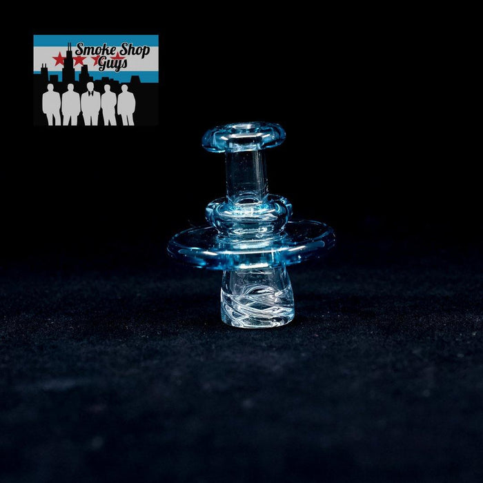 Rig Compatible Spinner Cap: Dawnk Glass Spinner Cap, Sleek and Simple, Single-color Flat, Clean Minimalist Look, Enhanced Airflow, Efficient Vaporization, Smooth Hits, Durable Glass, Sturdy Heat-Resistant, Lasting Use, Lightweight, Easy to Handle, Everyday Use, Rig Compatibility, Fits Seamlessly with Most Quartz Bangers and Rigs.